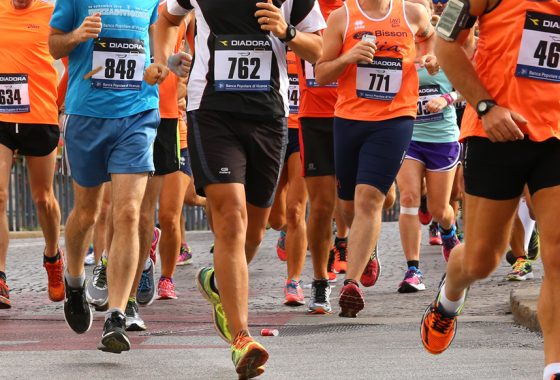 Vicenza, Italy, 20th September 2015. Marathon runners