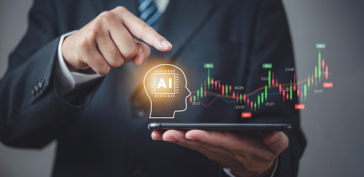 Chatbot conversation Ai Artificial Intelligence technology online customer service.Digital chatbot, robot application, OpenAI generate. financial investment stock market.Virtual assistant on internet.